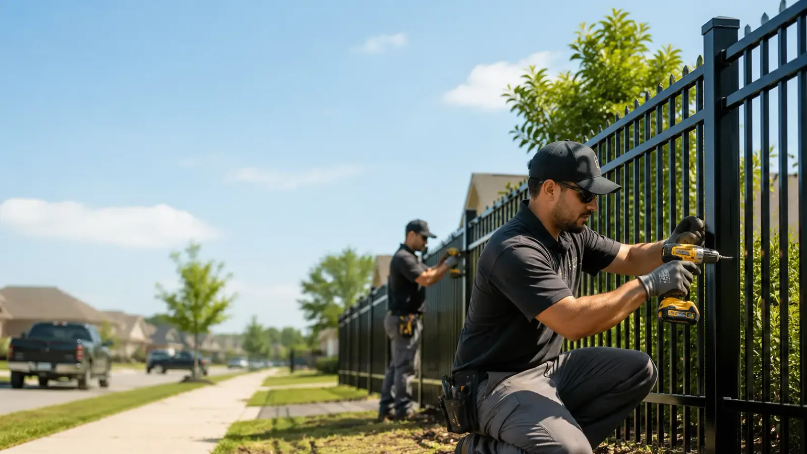 Metal Fence Installation in Balmorhea, TX